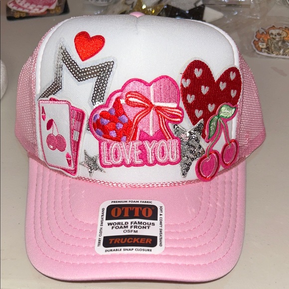 OTTO Accessories - 💕Pink Love You Trucker Hat